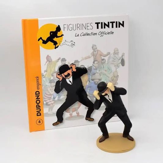FIGURINE / TINTIN / DUPOND ENGONCÉ