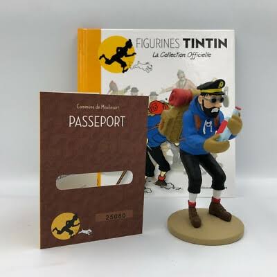 FIGURINE / TINTIN / HADDOCK EN ALPINISTE
