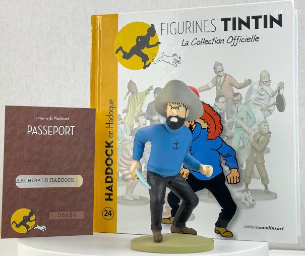 FIGURINE / TINTIN / HADDOCK EN HADOQUE