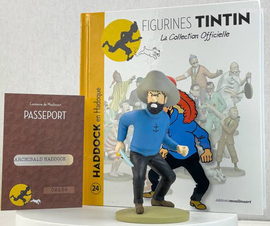 FIGURINE / TINTIN / HADDOCK EN HADOQUE