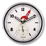 HORLOGE MURALE / TINTIN