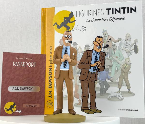 FIGURINE / TINTIN / J.M. DAWSON