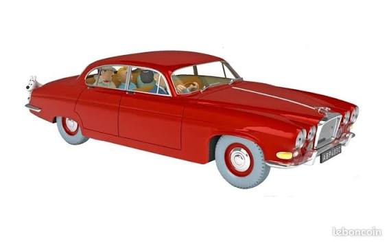 COLLECTION VOITURE TINTIN / LA JAGUAR DES RAVISSEURS