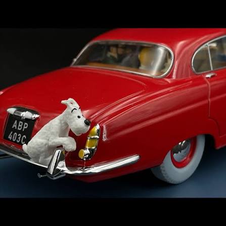 COLLECTION VOITURE TINTIN / LA JAGUAR DES RAVISSEURS