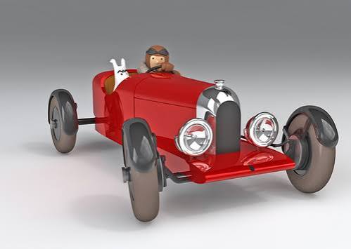 COLLECTION VOITURE TINTIN / L'AMILCAR DE TINTIN