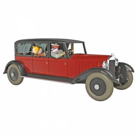 COLLECTION DE VOITURE TINTIN / L'AUTO DE LA GUEPEOU