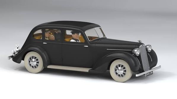 COLLECTION DE VOITURE TINTIN / LA PULLMAN DE WRONZOFF