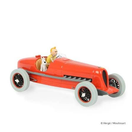 COLLECTION VOITURE / TINTIN / LE BOLIDE ROUGE