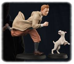 STATUETTE TINTIN / TINTIN ET MILOU