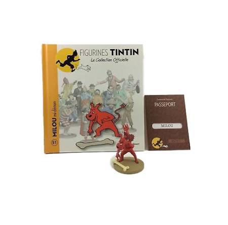 FIGURINE / TINTIN / MILOU MI-DÉMON