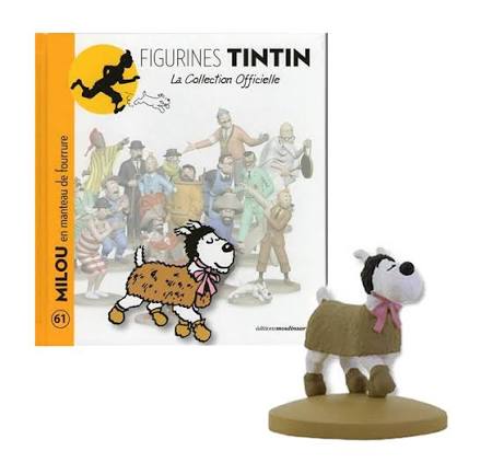 FIGURINE / TINTIN / MILOU MANTEAU