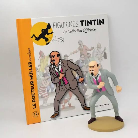 FIGURINE / TINTIN / LE DOCTEUR MÜLLER
