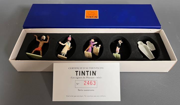 PIXI / MOULINSART / TINTIN / LES CIGARES DU PHARAONS