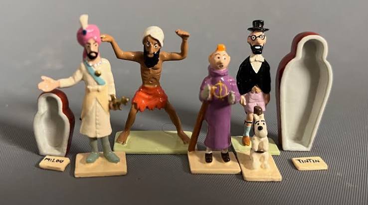 PIXI / MOULINSART / TINTIN / LES CIGARES DU PHARAONS