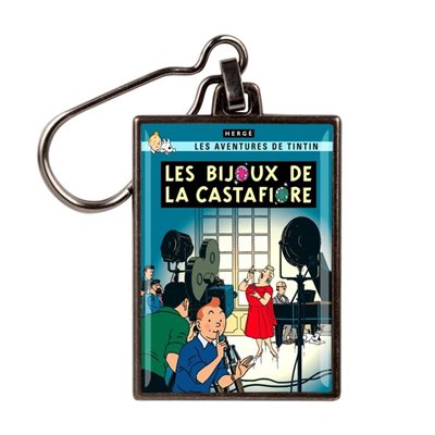 PORTE-CLÉS / TINTIN / LES BIJOUX DE LA CASTAFIORE