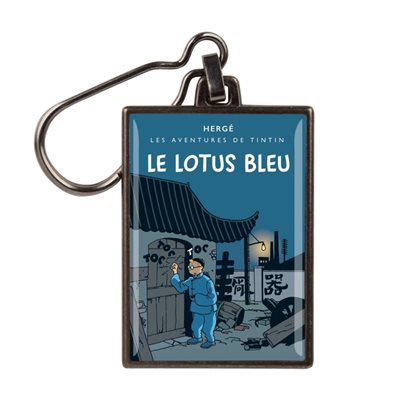 PORTE-CLÉS / TINTIN / LE LOTUS BLEU