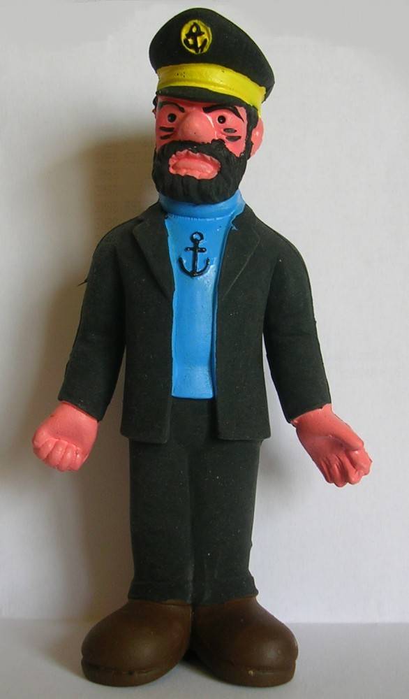 POUËT LAYA / TINTIN / HADDOCK