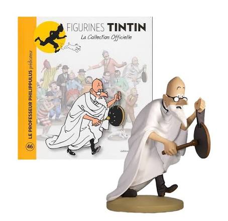 FIGURINE / TINTIN / LE PROFESSEUR PHILIPPULUS