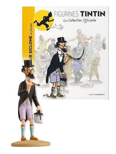 FIGURINE / TINTIN / LE PROFESSEUR SICLONE