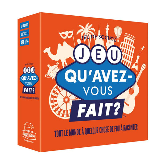 Jeu de Société Festif / QU'AVEZ-VOUS FAIT ?