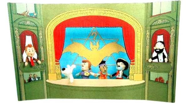 COFFRET / THÉÂTRE MARIONNETTE / TINTIN