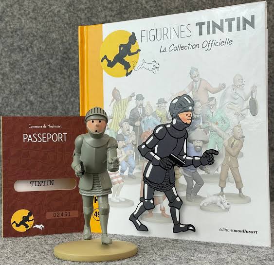 FIGURINE / TINTIN / TINTIN EN ARMURE