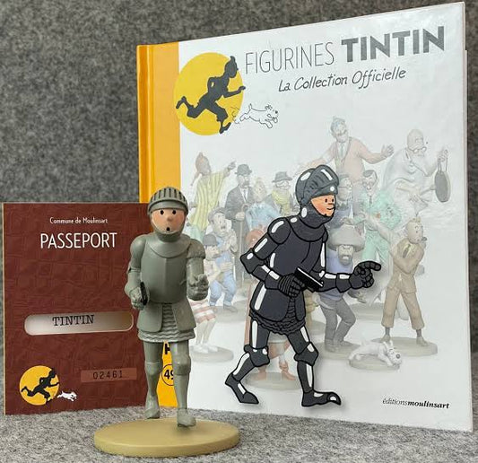 FIGURINE / TINTIN / TINTIN EN ARMURE