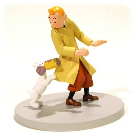COFFRET SCÈNE DIORAMA / TINTIN BOÎTE CRABE