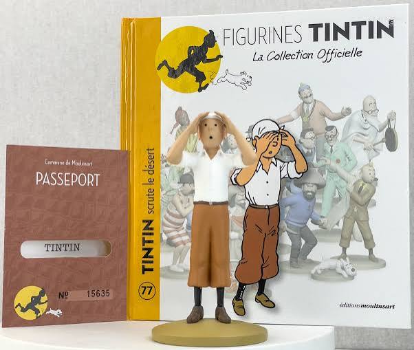 FIGURINE / TINTIN / TINTIN DÉSERT