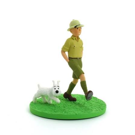 COFFRET SCÈNE DIORAMA / TINTIN EXPLORATEUR