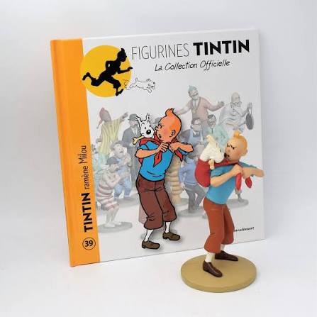 FIGURINE / TINTIN / TINTIN RAMÈNE MILOU