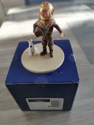 FIGURINE SCÈNE DIORAMA / TINTIN SCAPHANDRE