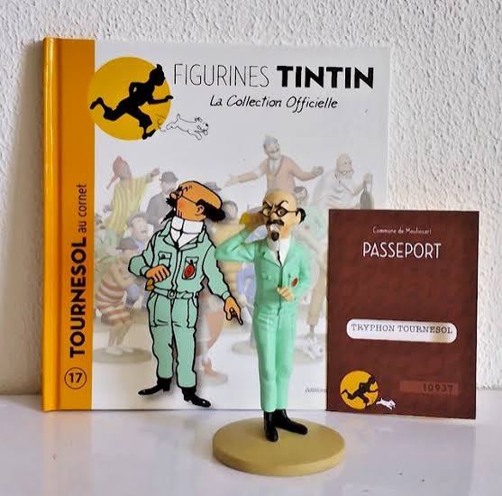 FIGURINE / TINTIN / LE PROFESSEUR TOURNESOL