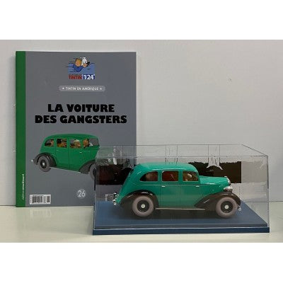 COLLECTION VOITURE TINTIN / LA VOITURE DES GANGSTERS